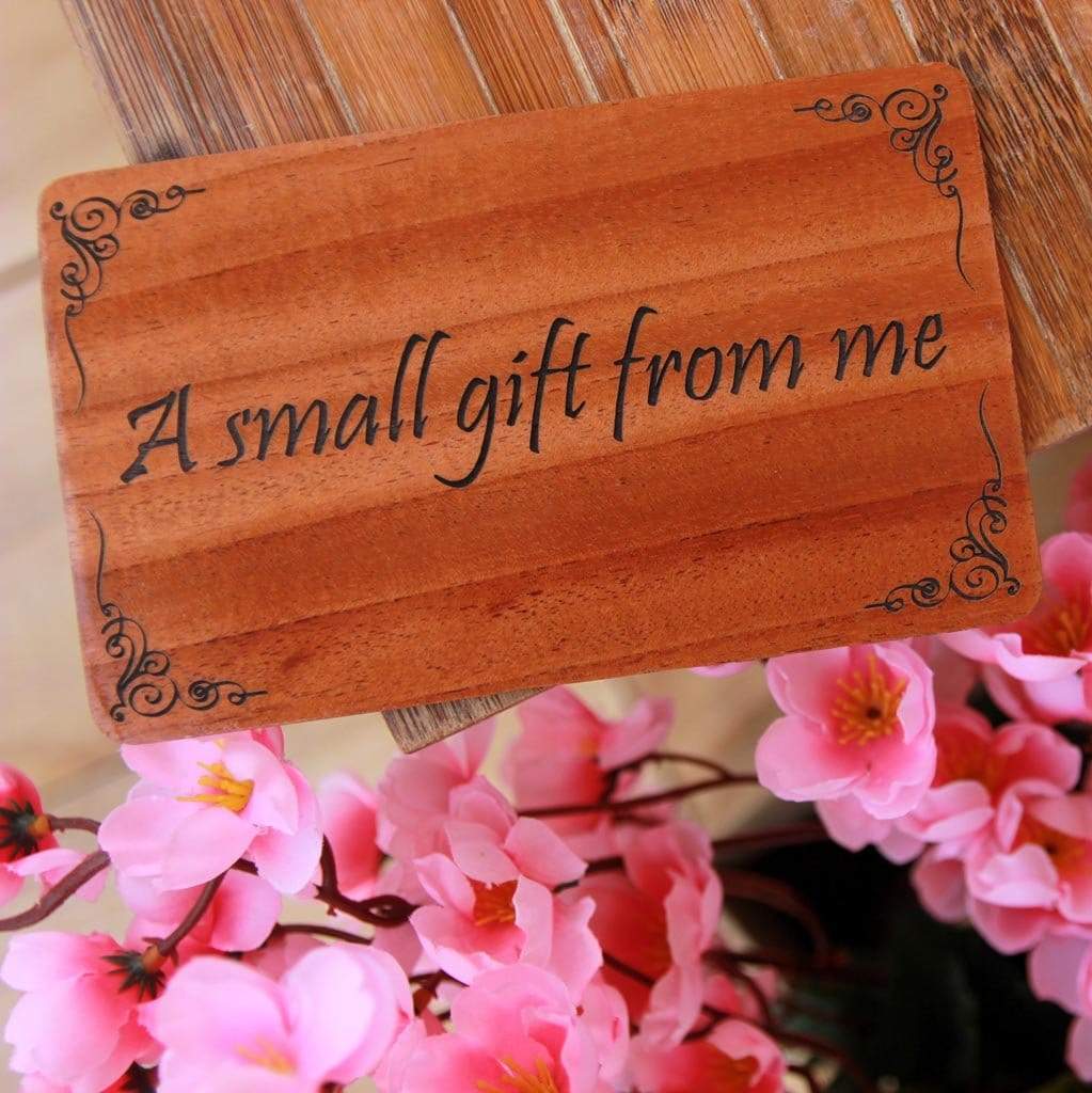 Mere Pyare Bhaiya - Personalised Wooden Rakhi & Greeting Card - Image 12