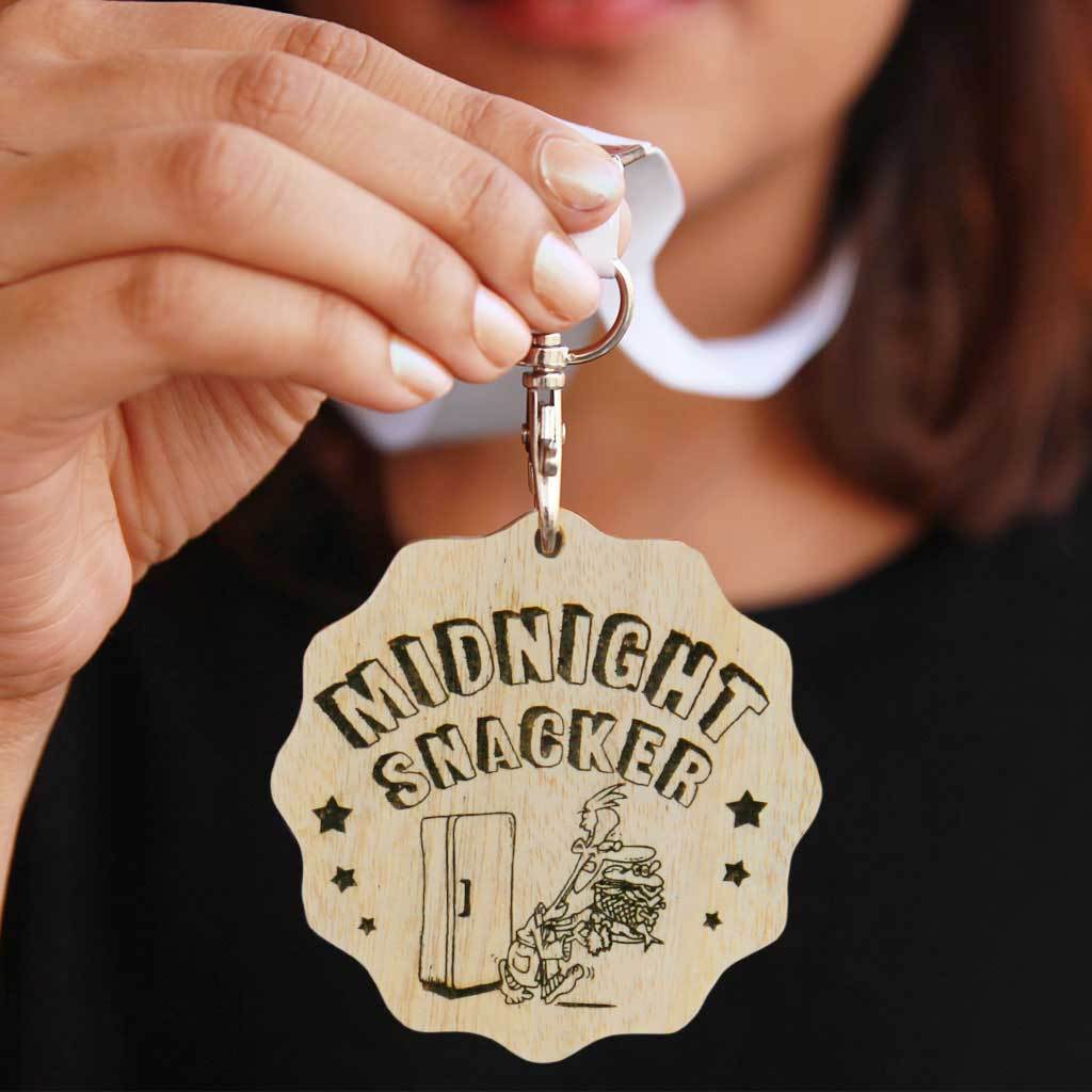Midnight Snacker Wooden Medal - Image 2