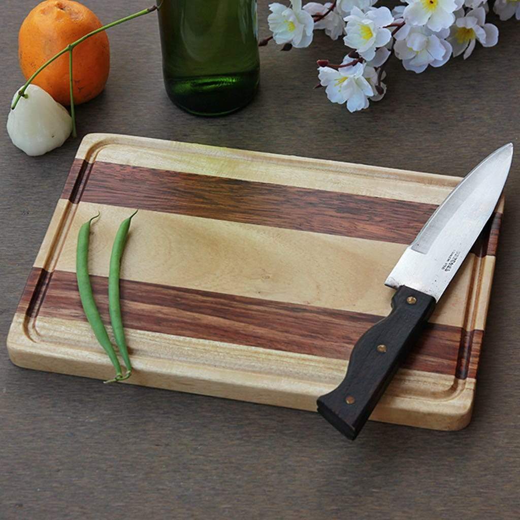 Mum & Dad's Kitchen Personalized Wooden Cutting Board - Image 2