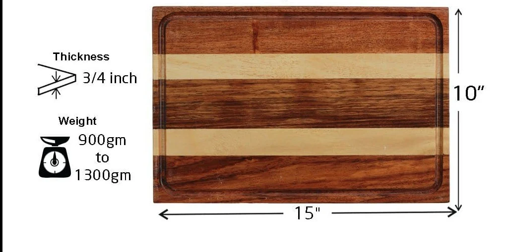 Mum & Dad's Kitchen Personalized Wooden Cutting Board - Image 4