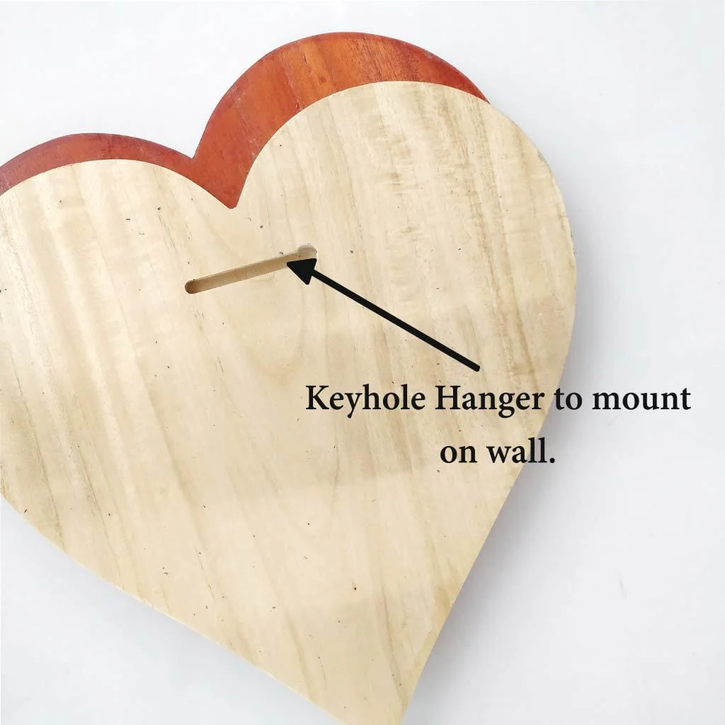 Never Stop Loving You Heart-Shaped Engraved Wooden Frame | Personalized Romantic Gift - Image 3