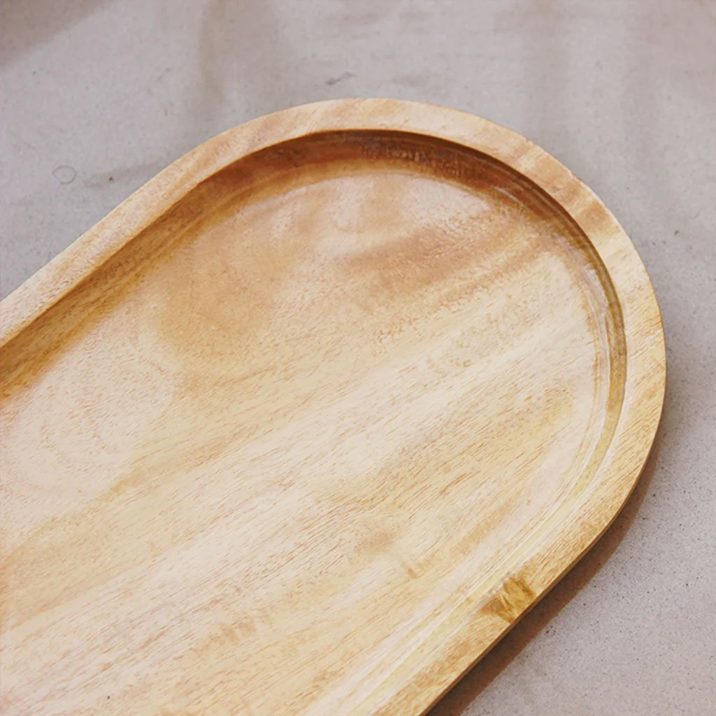 Oval Wooden Tray - Image 10
