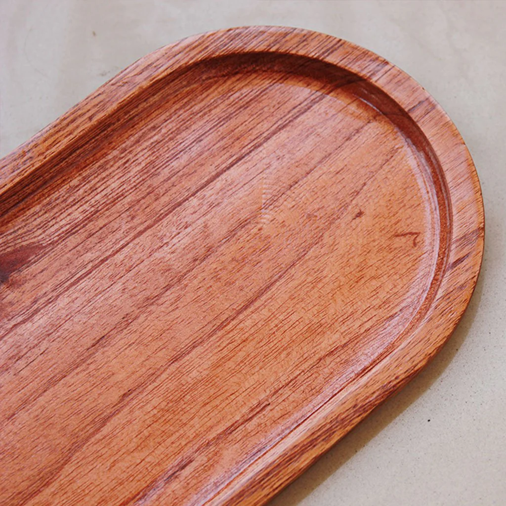 Oval Wooden Tray - Image 11