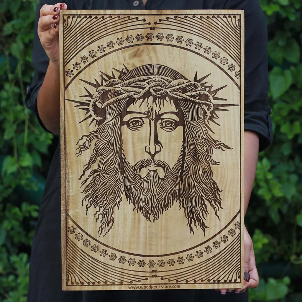 Passion of Christ Carved Wooden Poster - Image 4
