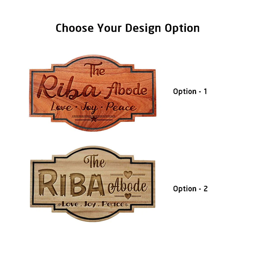 Personalized Abode Home Sign - Hanging Wooden Sign - Image 5
