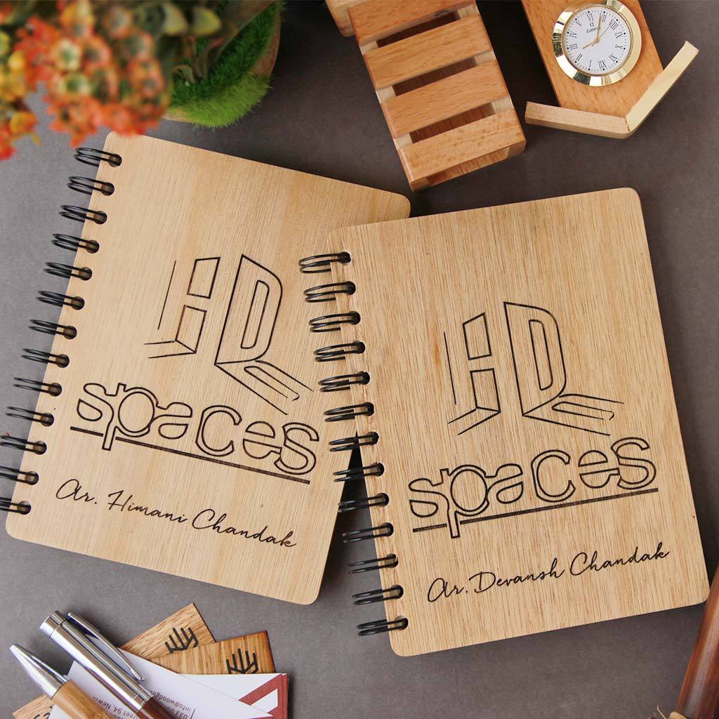 Personalized Wooden Diary for Mentors, Bosses & Colleagues | Thoughtful Farewell & Appreciation Gift - Image 9