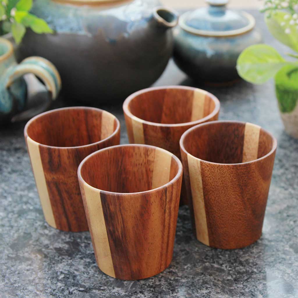 Personalized Wood Tea & Coffee Cup With Name | Birthday Gift For Friends - Image 6