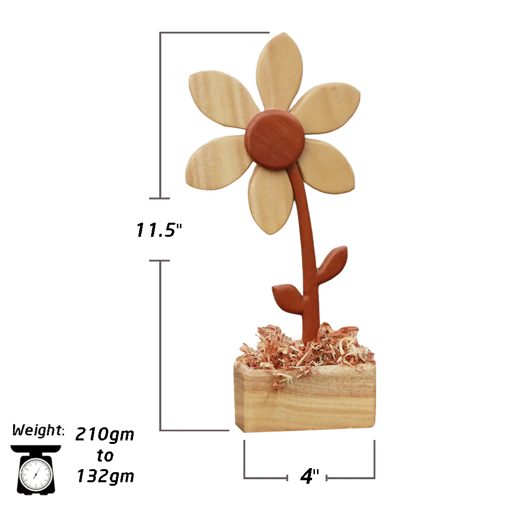Personalized Wooden Flower & Engraved Wooden Plaque| Girlfriend Gift - Image 4