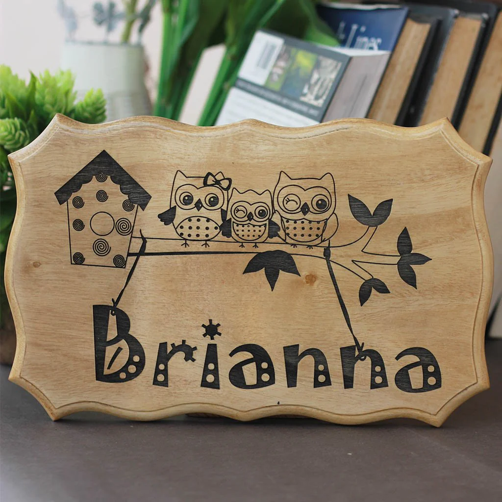 Personalized Wooden Name Signs for Kid's Room - Image 3
