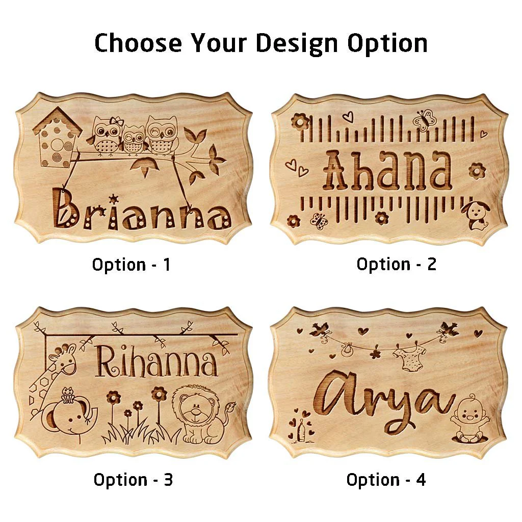 Personalized Wooden Name Signs for Kid's Room - Image 4
