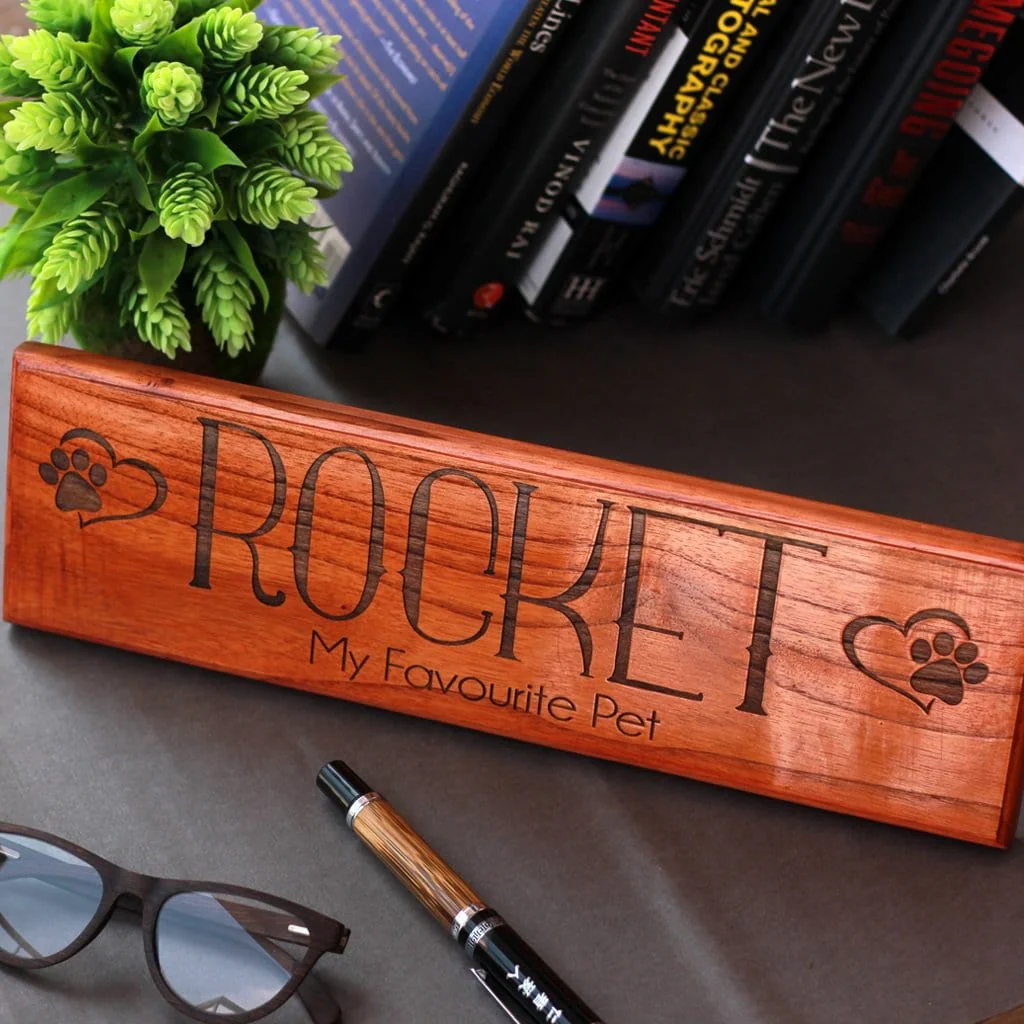 Personalized Wooden Nameplates for Pets - Image 3