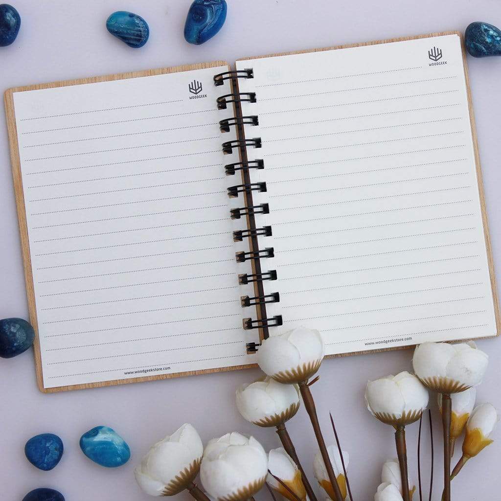Personalized Wooden Notebook for Couples | A New Journey Together - Image 3