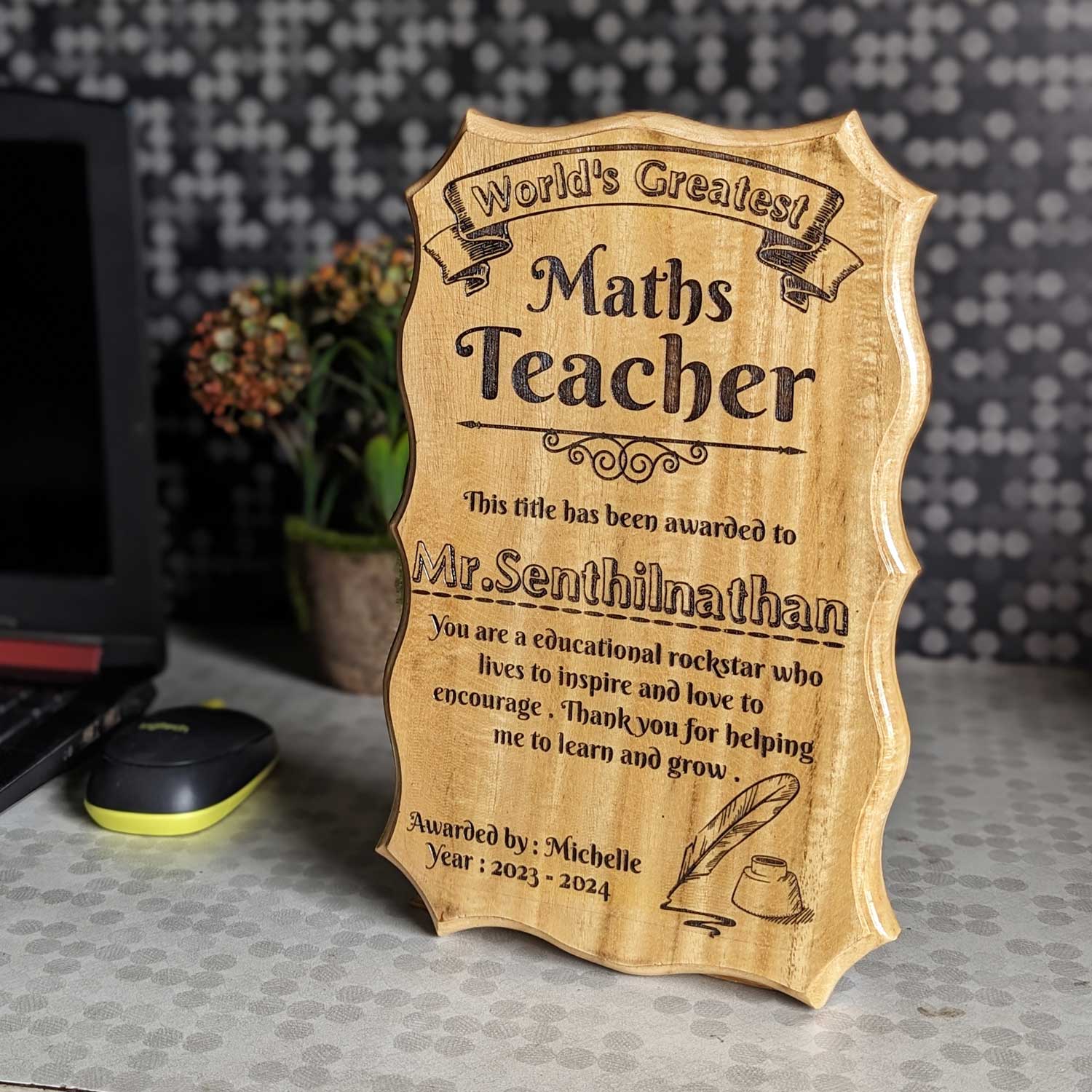 World's Greatest Teacher Certificate - Image 3