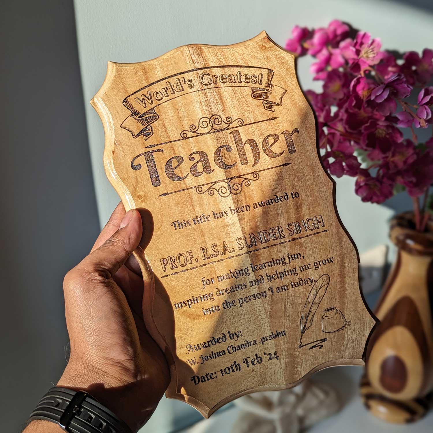 World's Greatest Teacher Certificate - Image 4