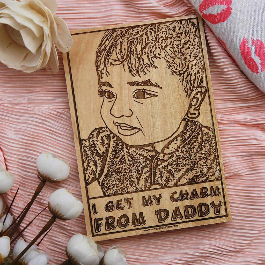 Rectangular Wooden Poster For Kids - Image 5