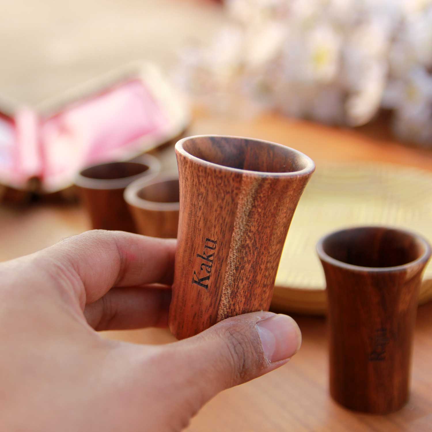 Shot Glass Tumblers | Personalized Wooden Shot Glass Set - Image 11