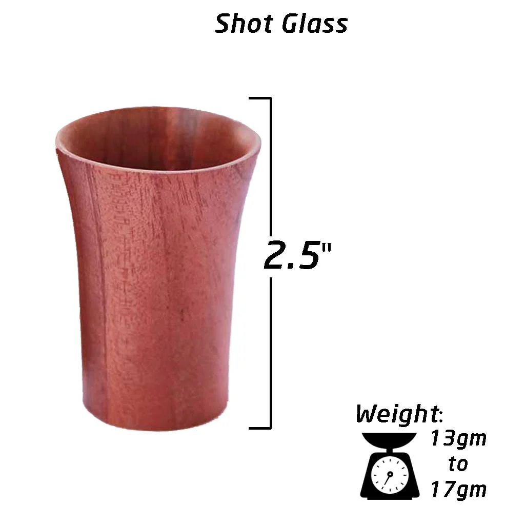 Shot Glass Tumblers | Personalized Wooden Shot Glass Set - Image 12