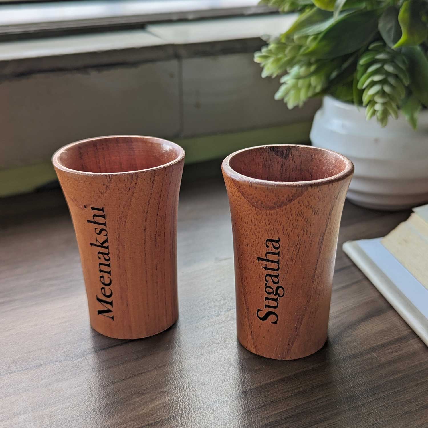 Shot Glass Tumblers | Personalized Wooden Shot Glass Set - Image 3