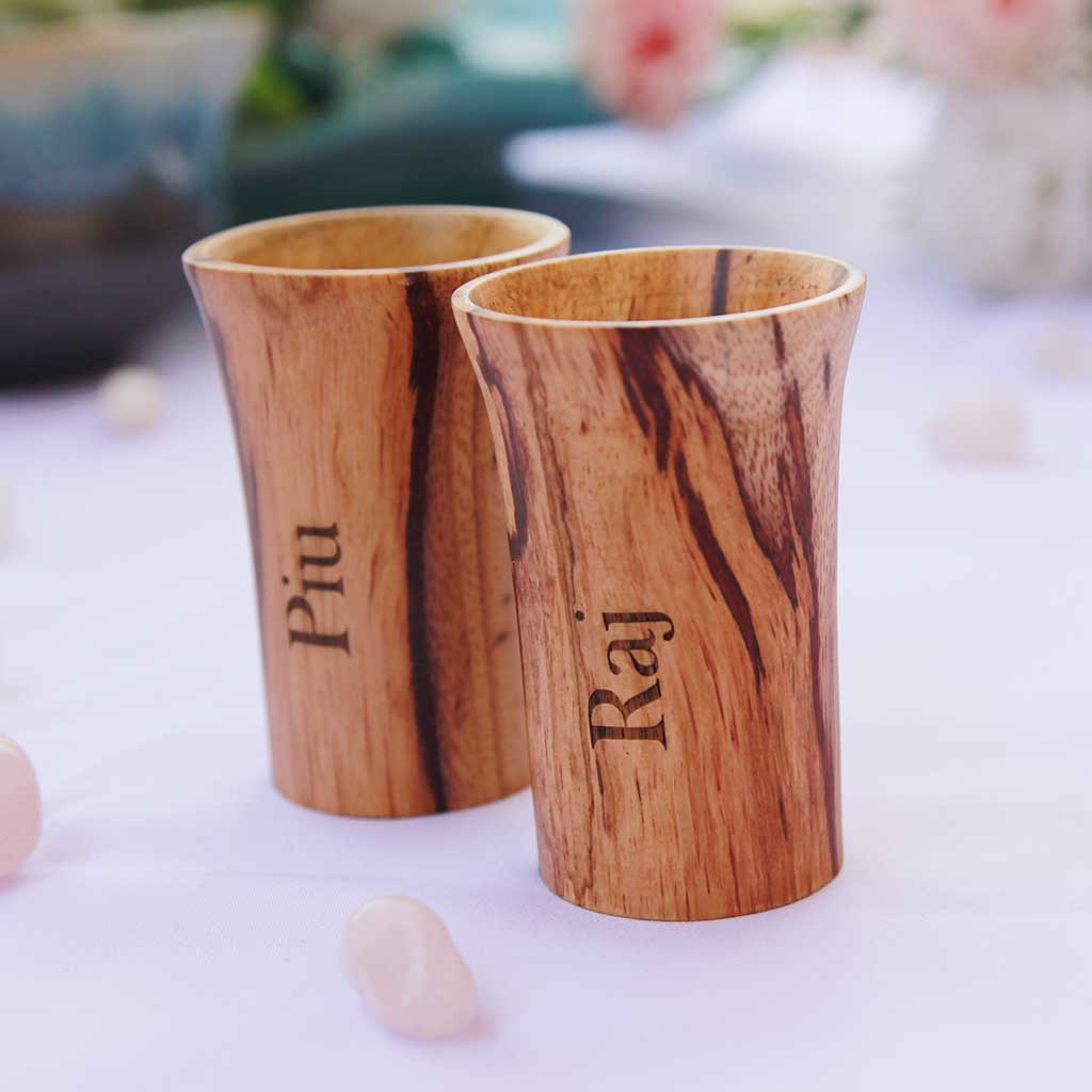 Shot Glass Tumblers | Personalized Wooden Shot Glass Set - Image 8