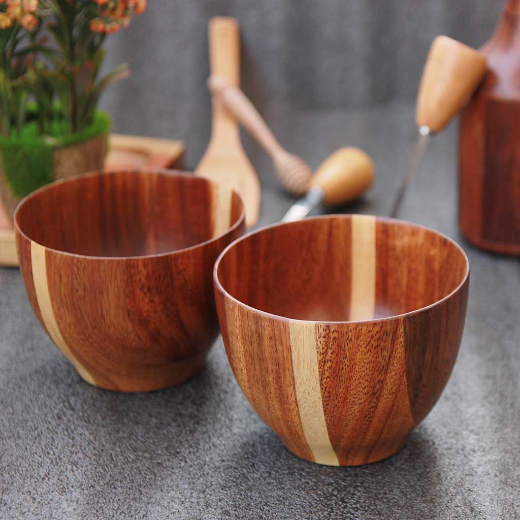 Soup Bowl | Handmade Wooden bowls - Image 2