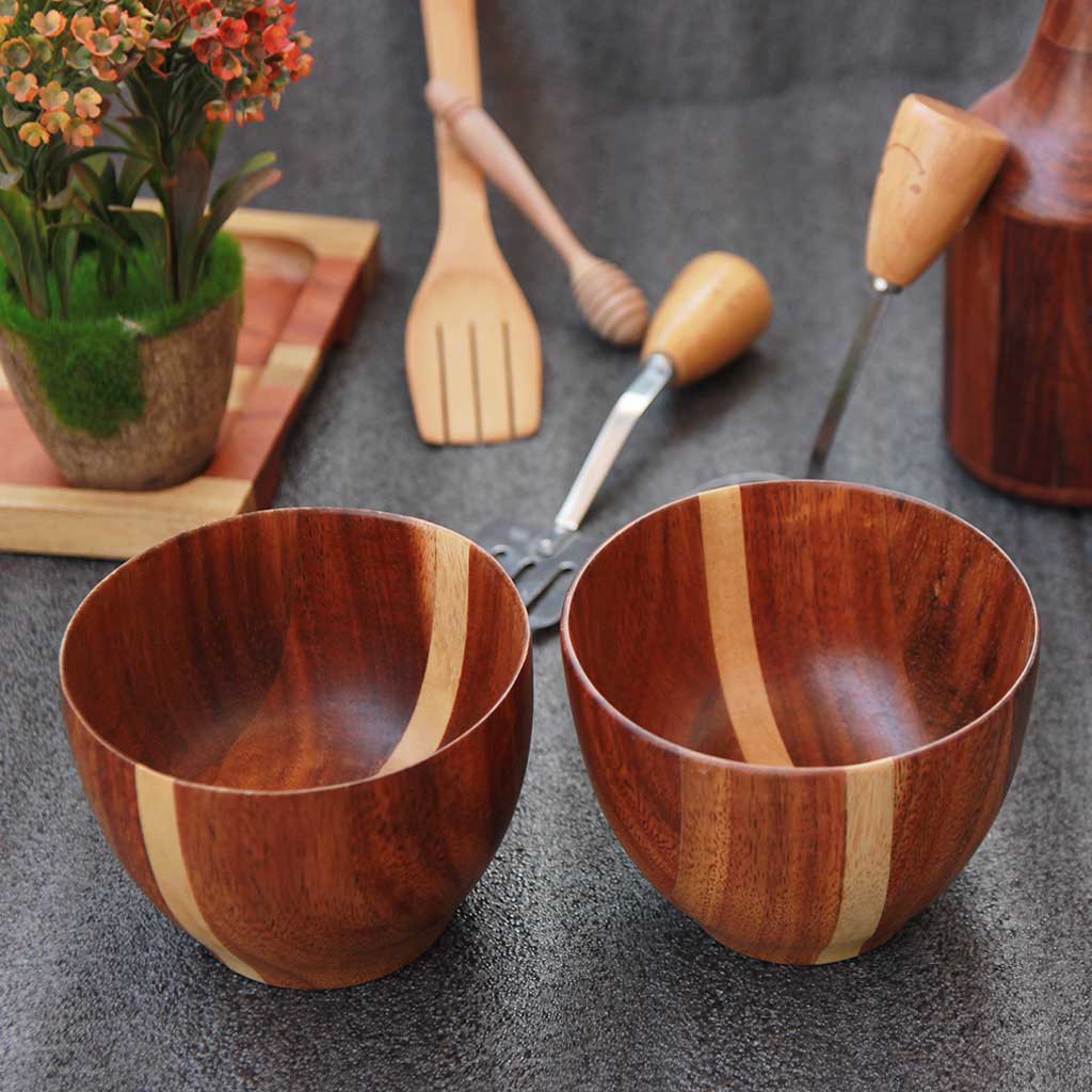 Soup Bowl | Handmade Wooden bowls - Image 4