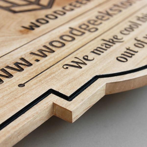 The Adventure Begins - Personalized Hanging Wooden Sign - Image 6