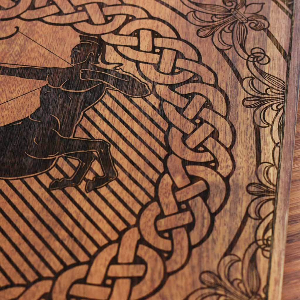 The Archer Carved Wooden Poster - Image 3