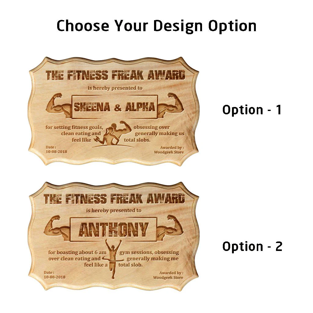 The Fitness Freak Custom Award Certificate - Image 4