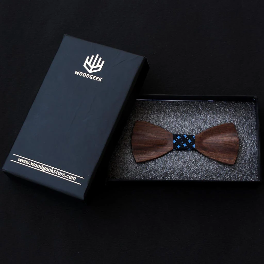 The Iyengar - Brown Wooden Bow Tie - Image 6