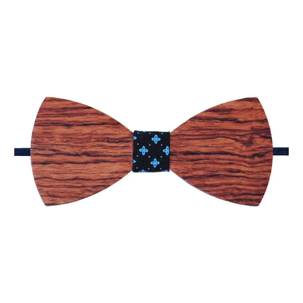 The Riba - Red Wooden Bow Tie - Image 5