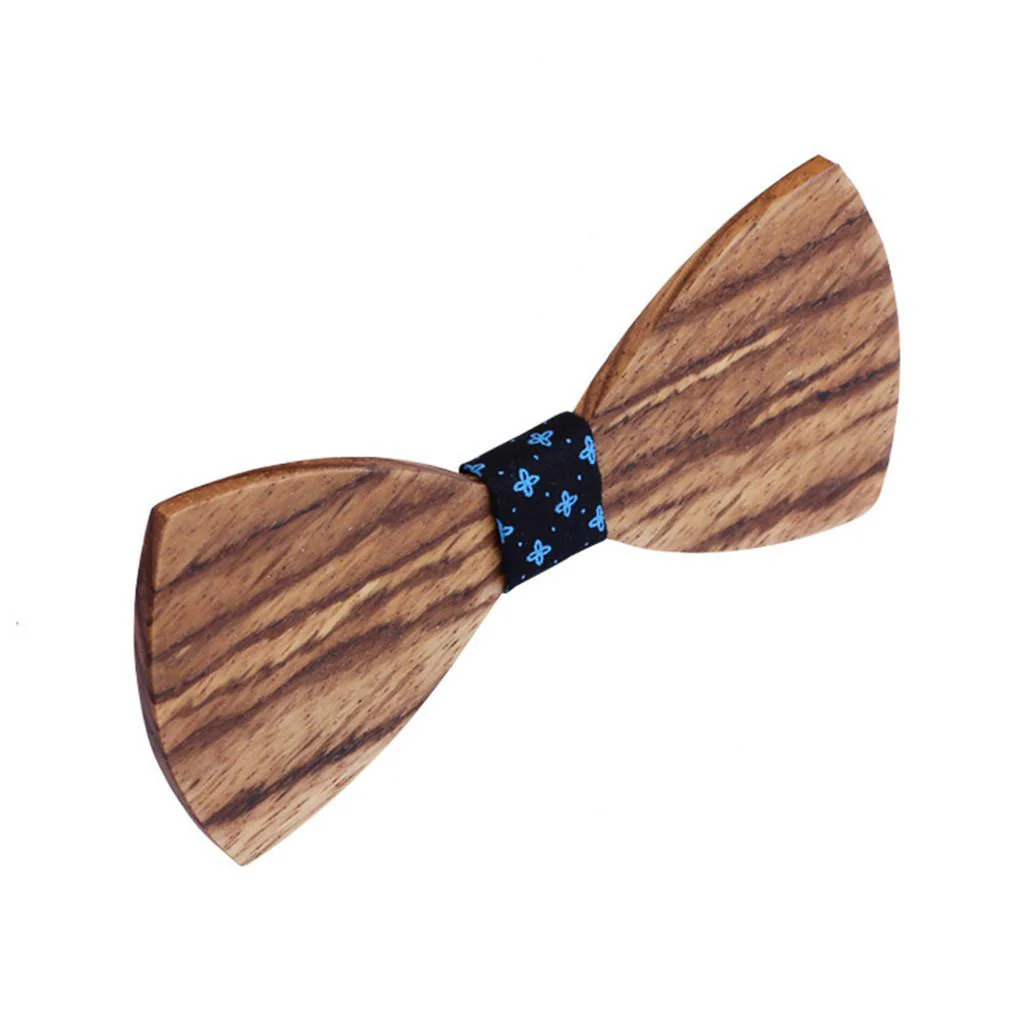 The Sodhi - Brown Wooden Bow Tie - Image 4