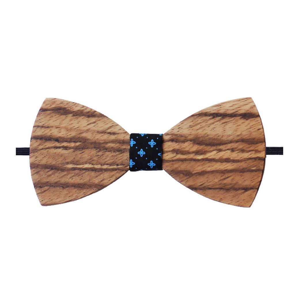 The Sodhi - Brown Wooden Bow Tie - Image 5