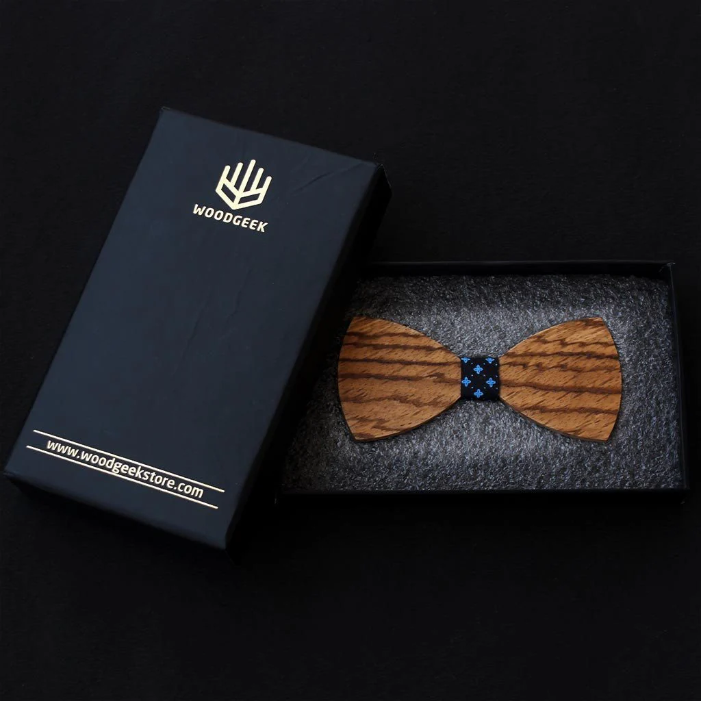 The Sodhi - Brown Wooden Bow Tie - Image 6