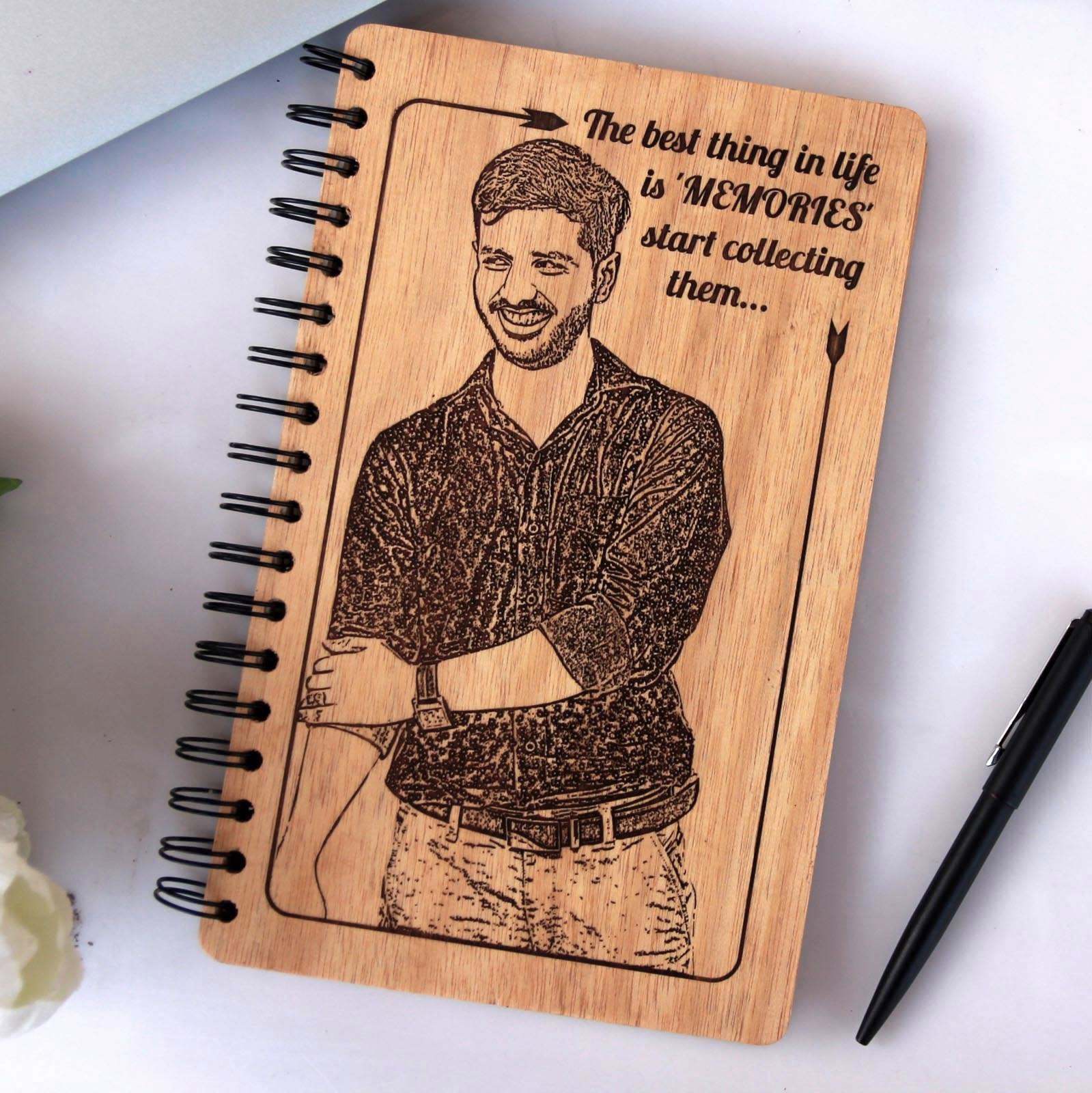 Memories – Personalized Wooden Diary for Capturing Life’s Special Moments - Image 3