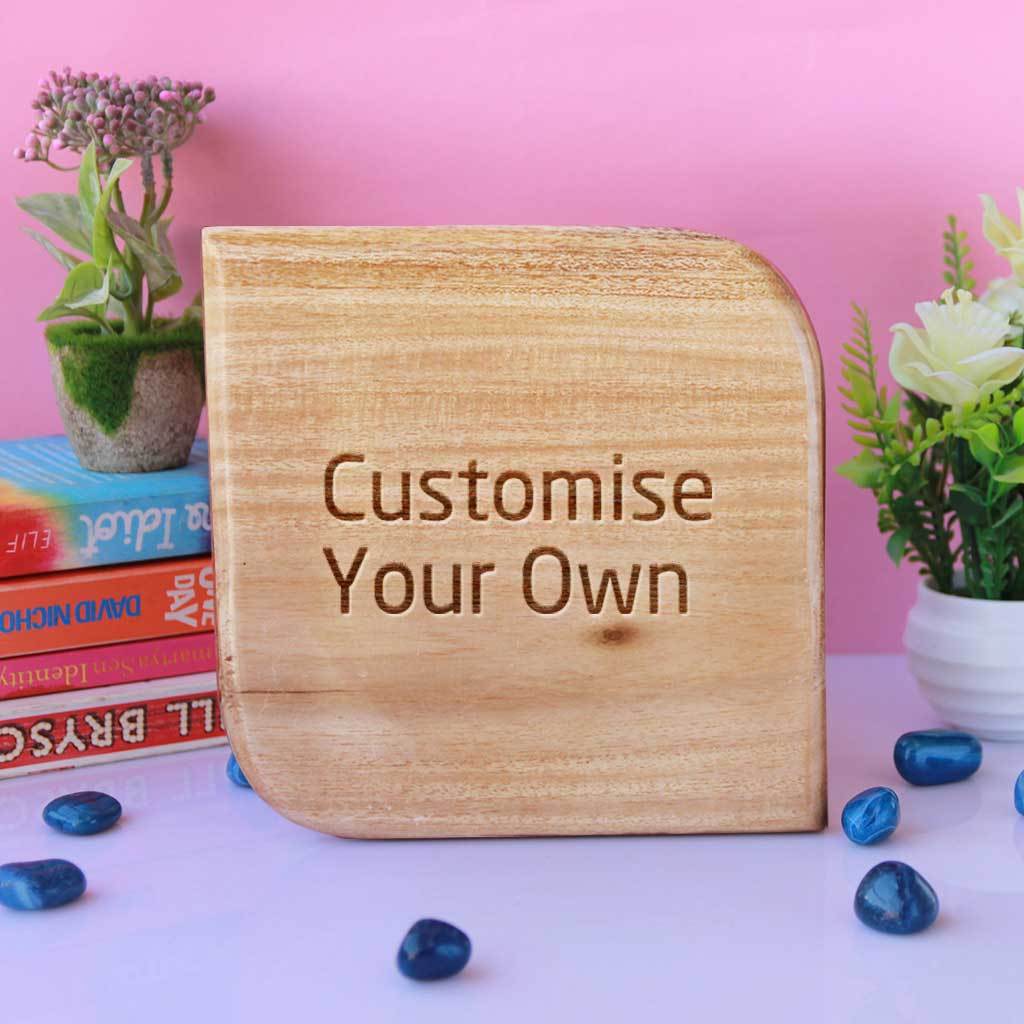 True Friend Does Not Judge Personalized Engraved Wood Frame | Gift For Friends - Image 4