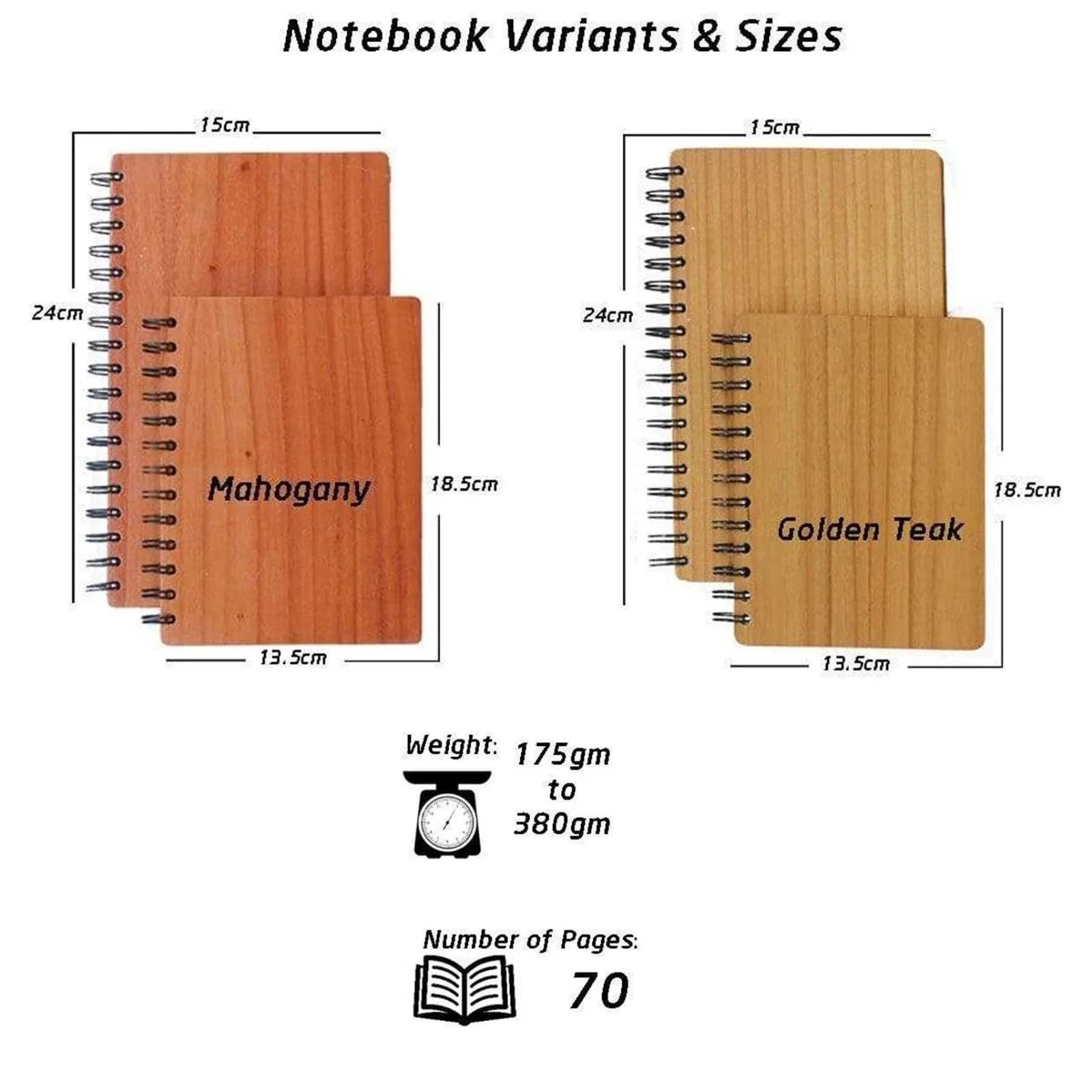 What if i fall? But my darling, what if you fly? - Personalized Wooden Notebook - Image 4