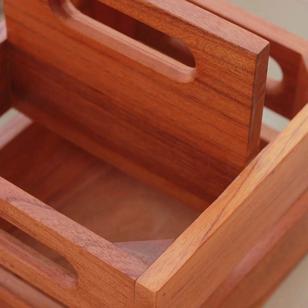 Wooden 4 Pack Beer Carrier - Image 4