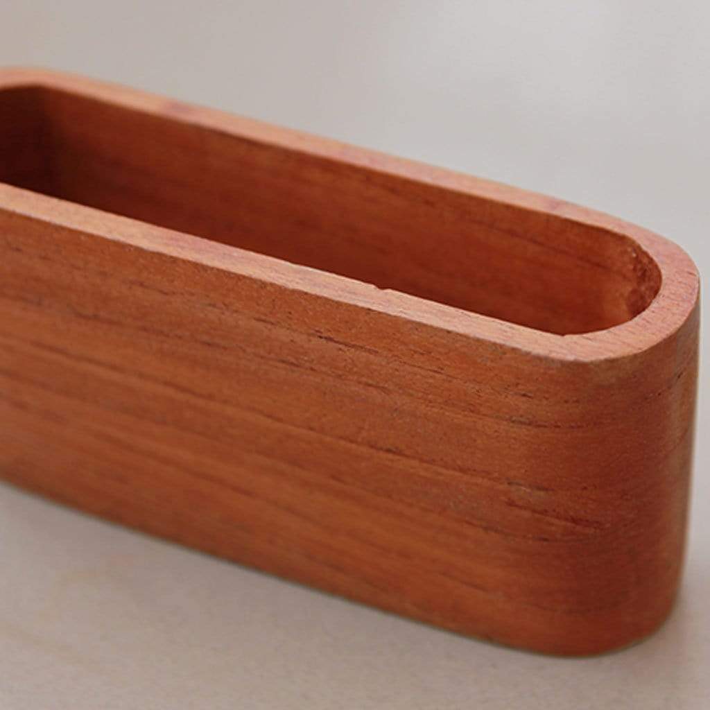 Wooden Business Card Holder For Desk - Set Of 2 - Image 7
