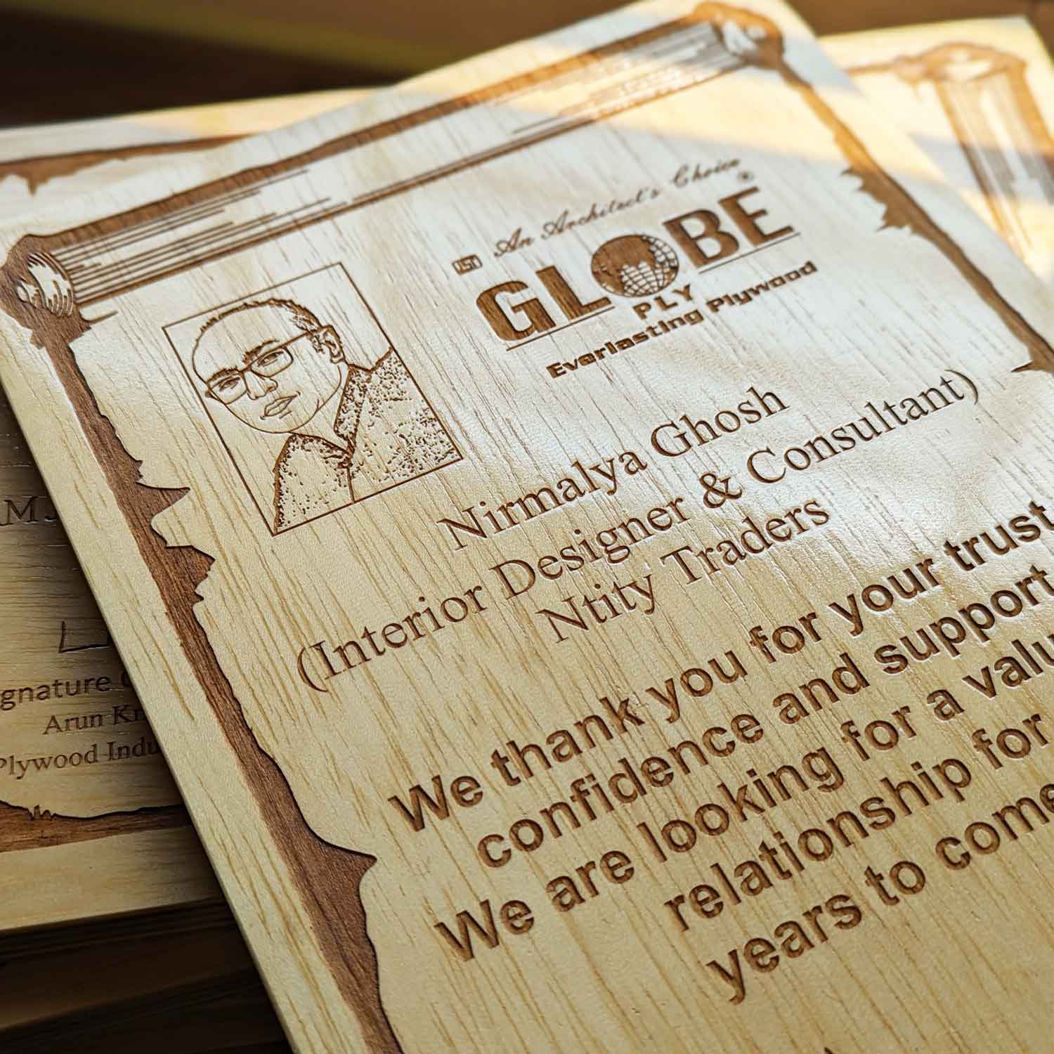 Wooden Certificate Of Dealership | Authorized Dealer Certificate - Image 5