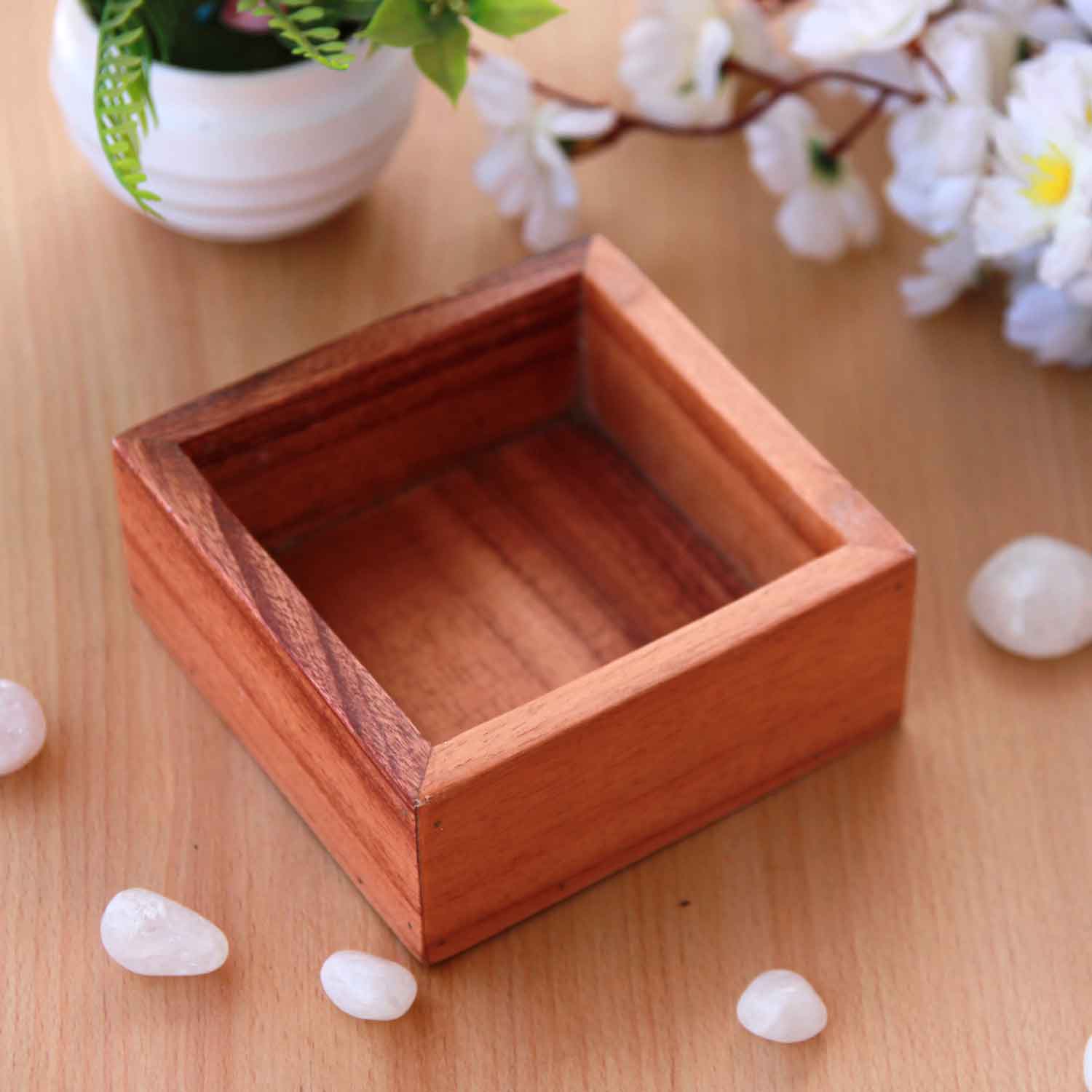 Wooden Desk Pen Stand & Organizer | Personalized Corporate Gift - Image 8