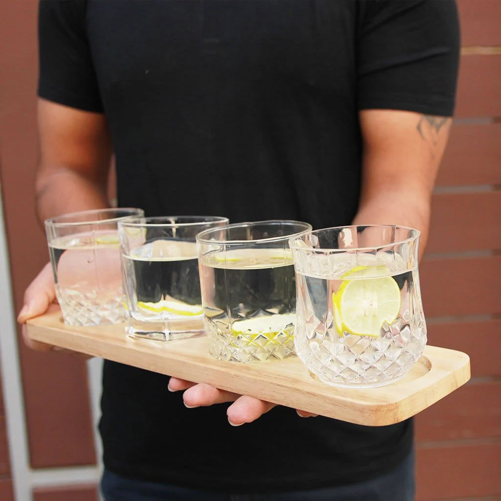 Wooden Flight Tray - Drinks Tray - Image 2