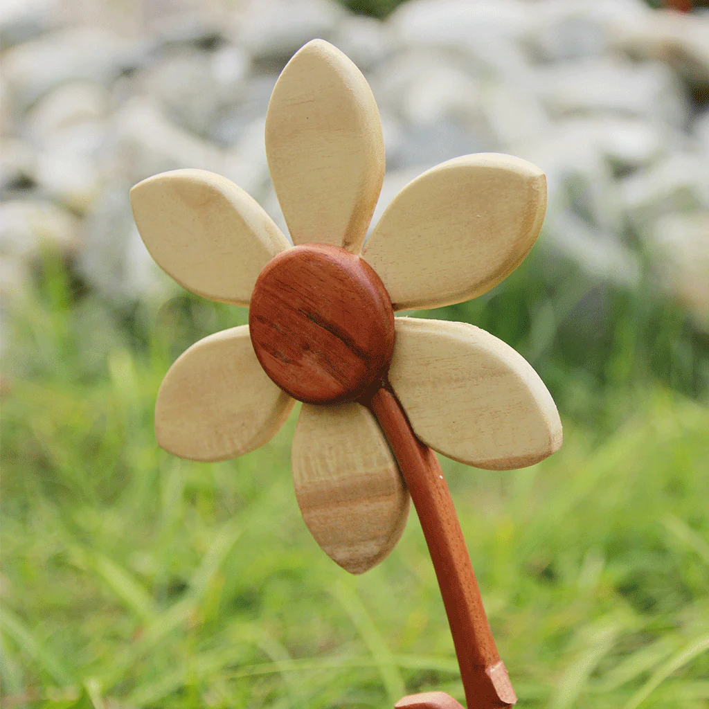 Wooden Flowers For Sister & Engraved Poster | Birthday Gift For Sister - Image 7