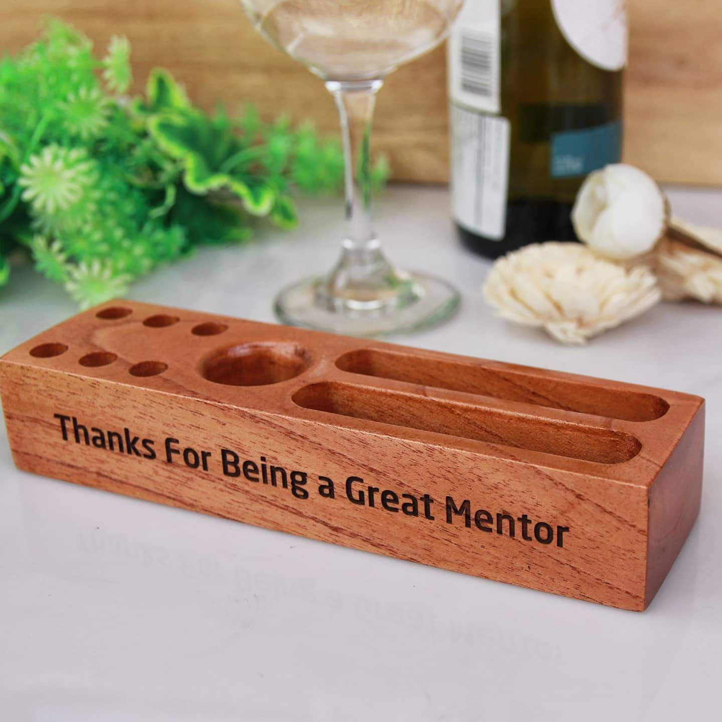 Wooden Office Table Organizer - Image 3