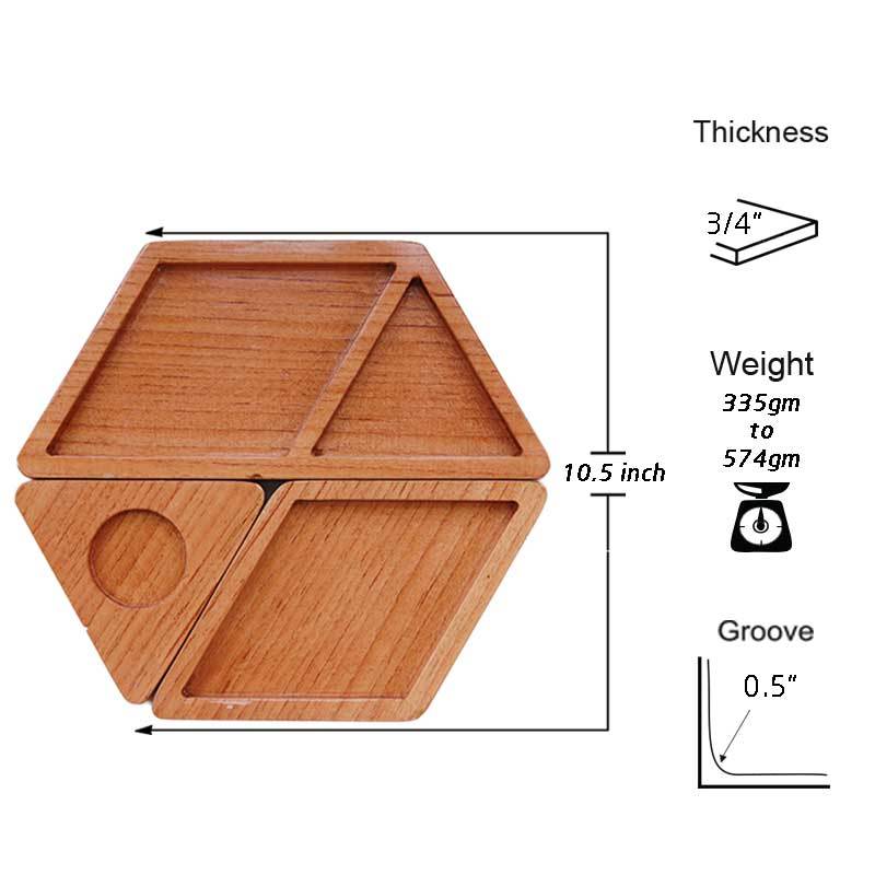 Wooden Tray for Office - Image 9