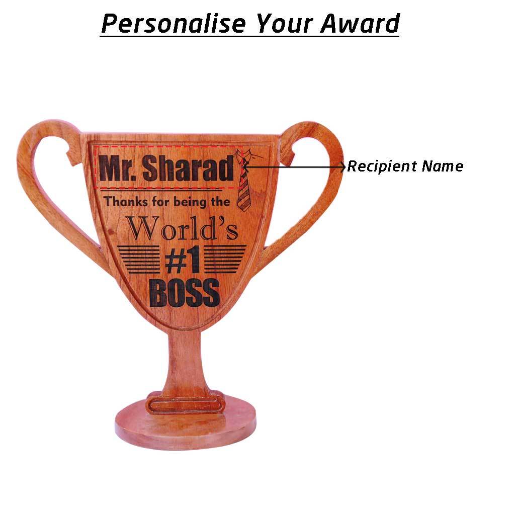 World’s #1 Boss Award | Fun & Personalized Gift for Your Awesome Boss - Image 6