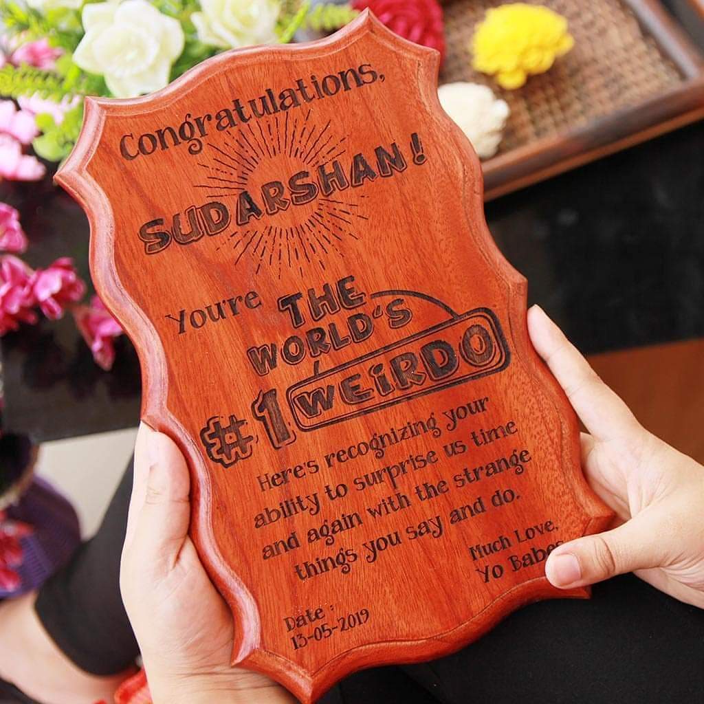 World's #1 Weirdo Humorous Certificate of Appreciation