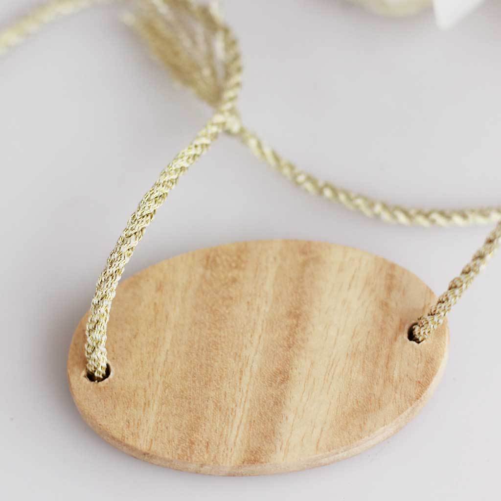 World's Okayest Brother Personalised Wooden Rakhi & Greeting Card - Image 6