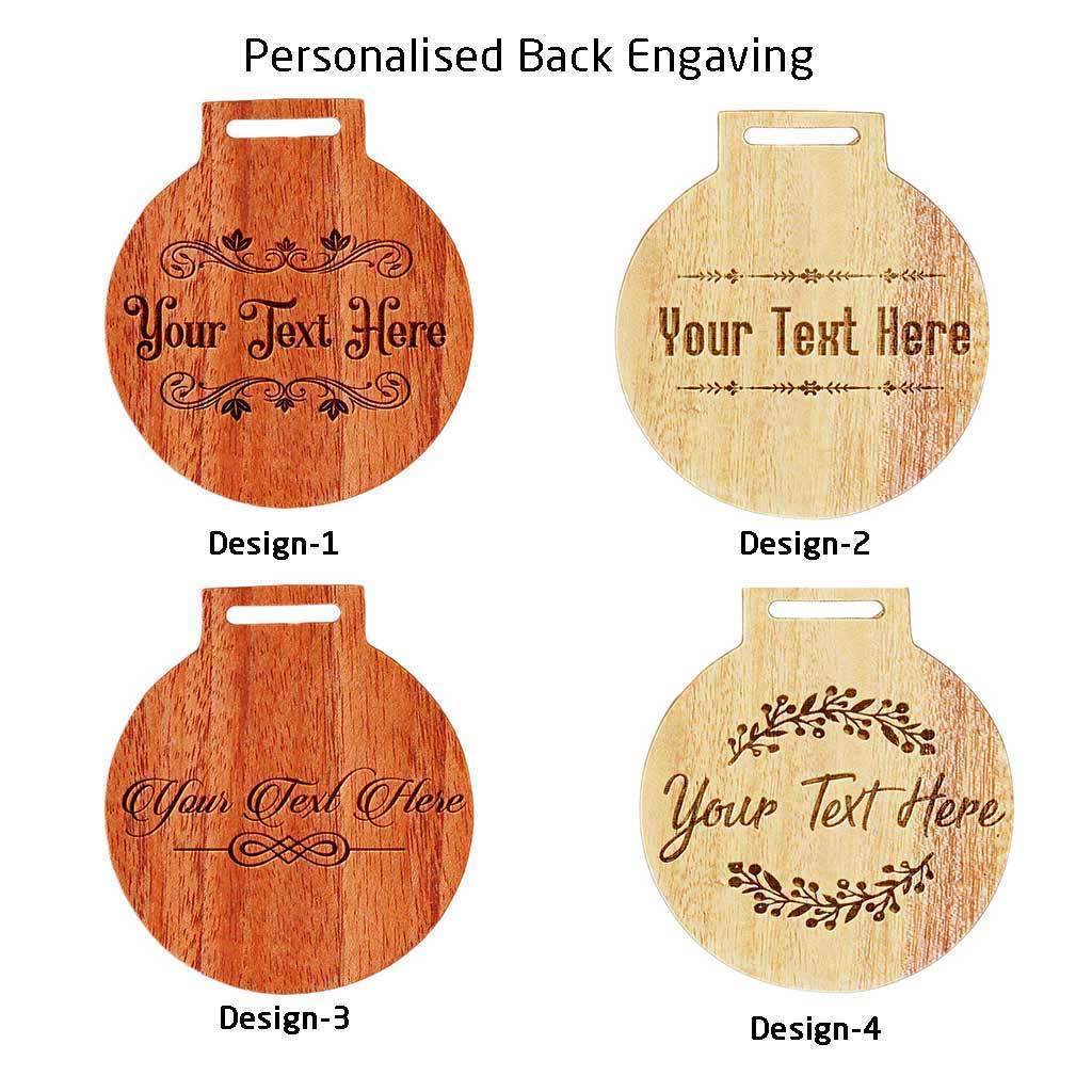 You Are The Best Thing That's Ever Happened To Me Wooden Medal - Image 4