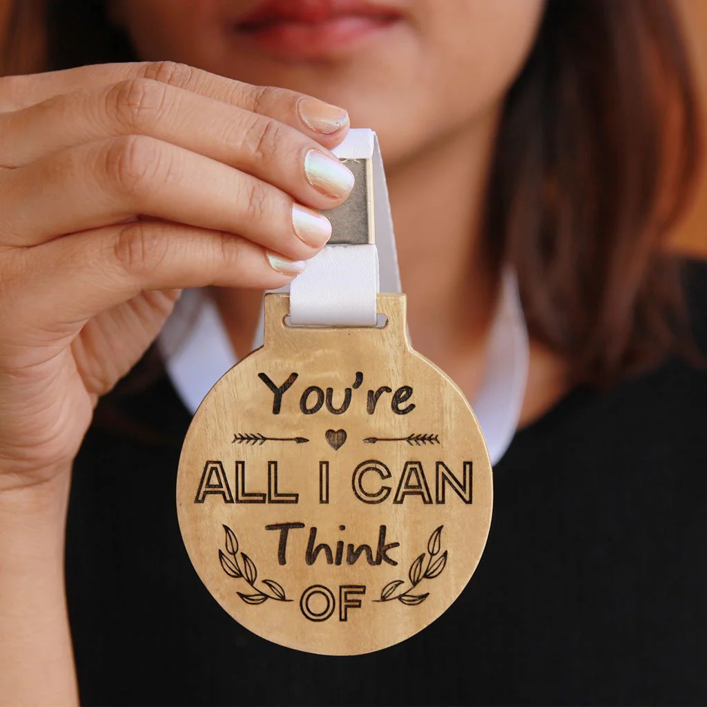 You're All I Can Think Of Wooden Medal - Image 2